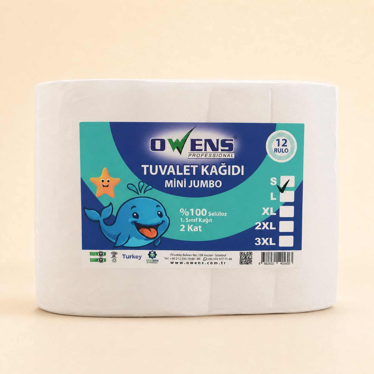 Mini Jumbo Tuvalet Kağıdı